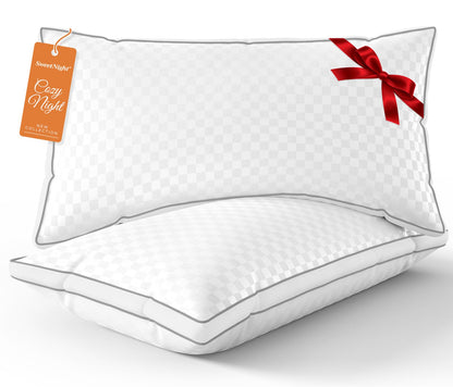 Sweetnight Juego de 2 Almohadas Cozy Night - Queen - Blanco