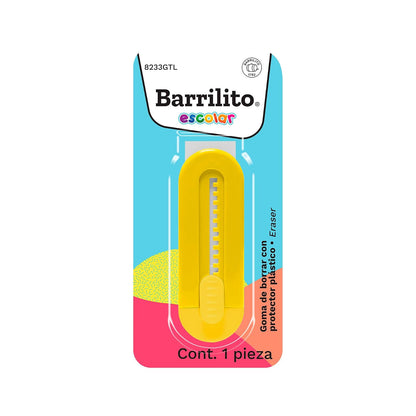 Barrilito Goma con Protector Plástico 24 Piezas