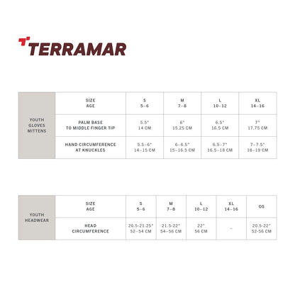 Terramar Guantes de Forro Thermasilk para niñas