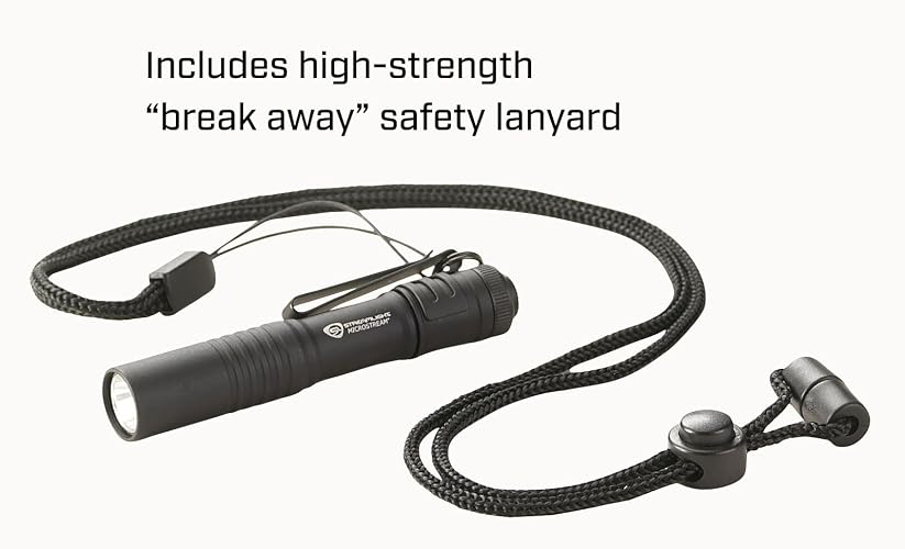 Streamlight 66318 MicroStream LED Pen Flashlight | 45 lúmenes; diseño de bolsillo ultracompacto; múltiples modos; resistente al agua IPX4