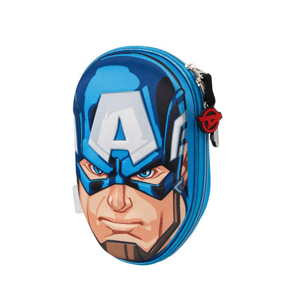 Marvel Mav15pc-11, Equipaje De Mano Mujer, Azul (Blue), Chico