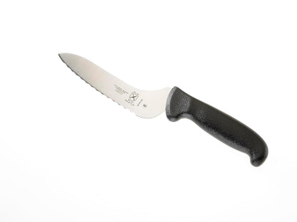 Mercer Culinary M18134BK Cuchillo para pan, 6 pulgadas, Millennia Black