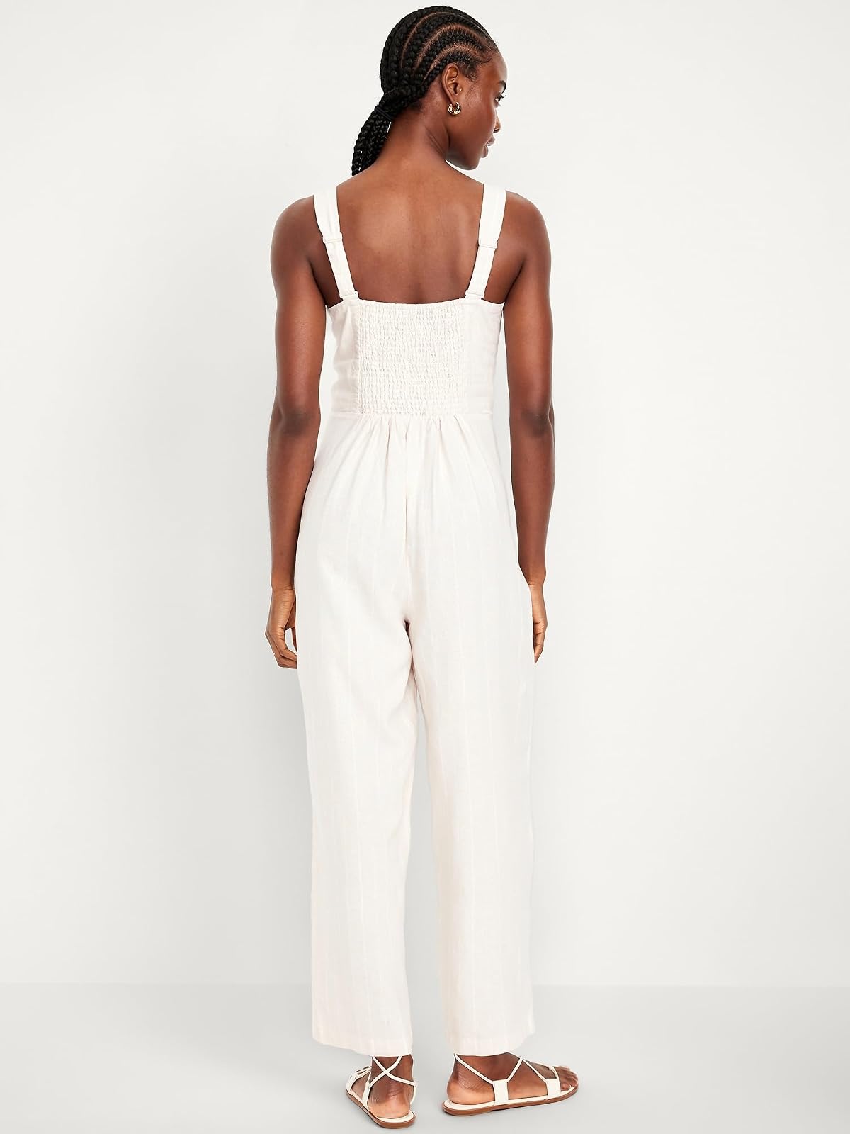 Old Navy SL Cami Jumpsuit- Stripe Vestido Mujer