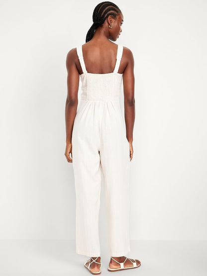 Old Navy SL Cami Jumpsuit- Stripe Vestido Mujer