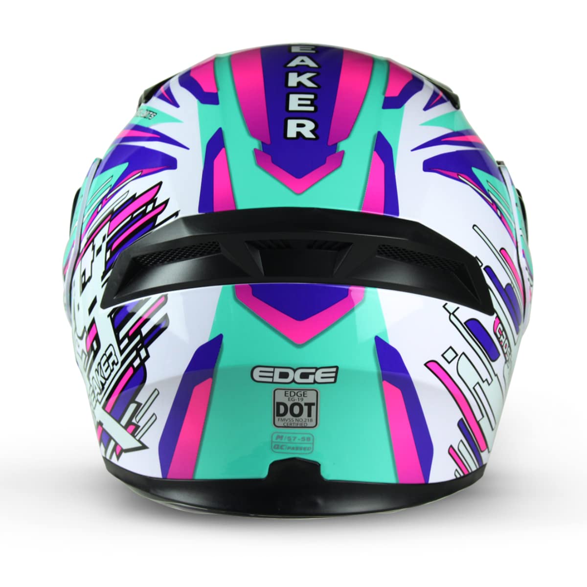 Casco Motocicleta Completo ABATIBLE Marca Edge - Boss - Cerrado Visor ANTIVAHO Certificado Dot Moto Moto Casco Cascos…
