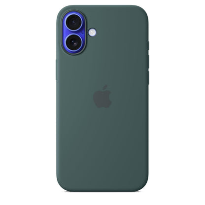Apple Funda con MagSafe para iPhone 16 Plus, Silicón o Policarbonato - Silicon - Verde lago