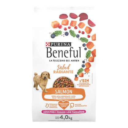 Beneful Purina Adulto Salud Radiante Salmón 4Kg