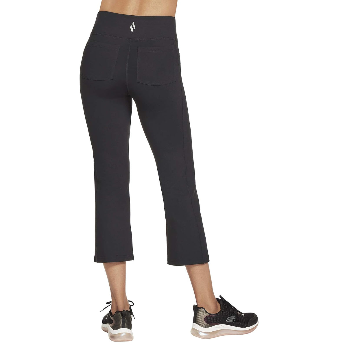 Skechers Go Walk Go Flex - Pantalón de Talle Alto Pantalones Casuales para Mujer