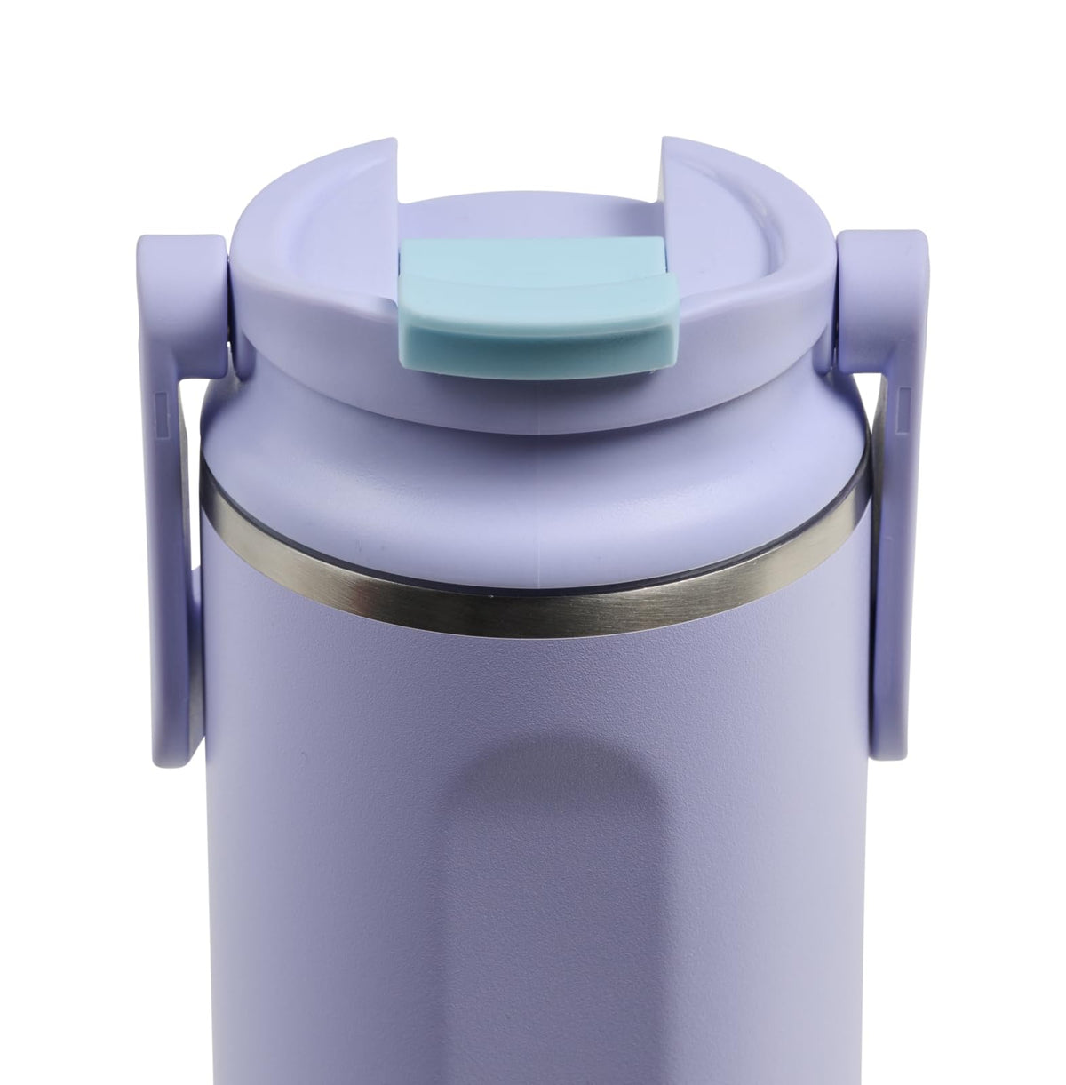 Igloo, Vaso FlipNSip de 20 onzas, Taza de Viaje Reutilizable, Taza de hidratación aislada de Acero Inoxidable para Bebidas Calientes y frías, Lila
