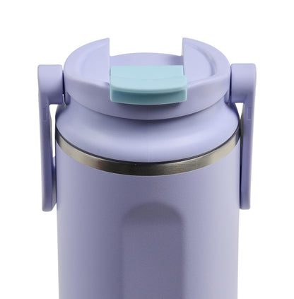 Igloo, Vaso FlipNSip de 20 onzas, Taza de Viaje Reutilizable, Taza de hidratación aislada de Acero Inoxidable para Bebidas Calientes y frías, Lila