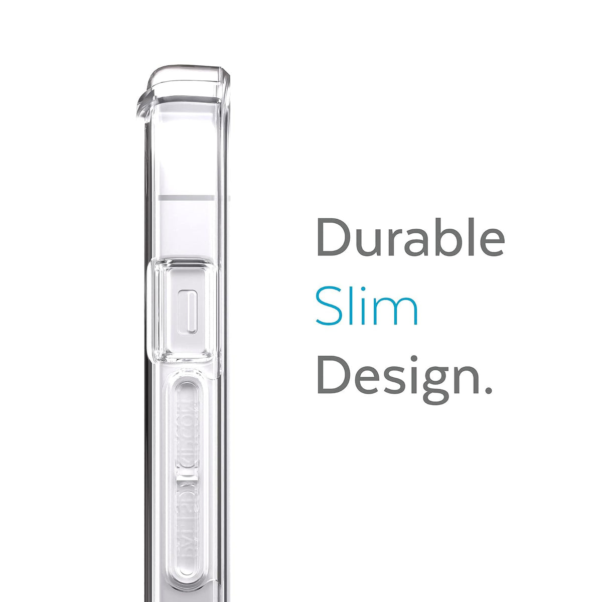 Speck MagSafe - Funda para iPhone 13, protección contra caídas y cámaras, Funda Transparente para teléfono, Compatible con Carga inalámbrica, se Adapta a Todos los Modelos de 6.1 Pulgadas,