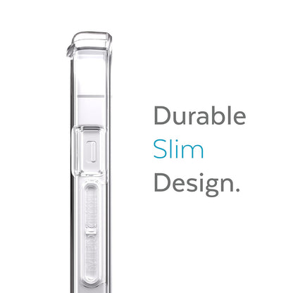 Speck MagSafe - Funda para iPhone 13, protección contra caídas y cámaras, Funda Transparente para teléfono, Compatible con Carga inalámbrica, se Adapta a Todos los Modelos de 6.1 Pulgadas,