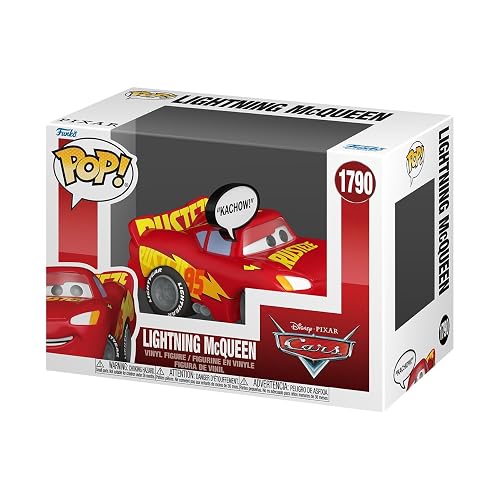 Funko Pop! Sayings: Cars - Lighting Lightning Mcqueen - Pixar Collection | Collectable Vinyl Figure, Gift Idea, Official Merchandise, Toys for Kids & Adults, Movies Fans