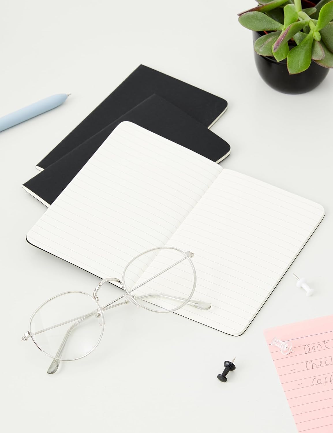 Moleskine Cahier Set of 3 Pocket Ruled Black
