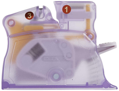 Clover 4071 Desk Needle Threader, Purple