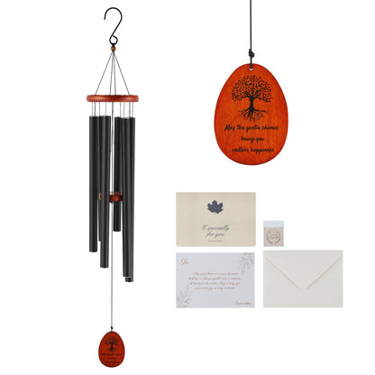 VEVOR Carillón de Viento, 1042 x 153 mm de diámetro, Campanilla con Sonido Profundo y 6 Tubos, único Gran carillón de Viento conmemorativo para Aniversario, Gran decoración al Aire Libre para terraza
