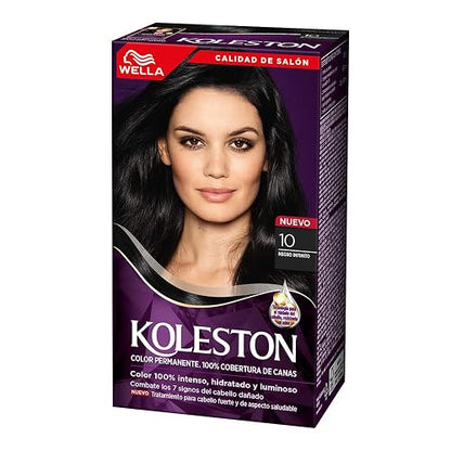 Koleston Tinte Permanente 10 Negro Infinito (Paquete de 3)