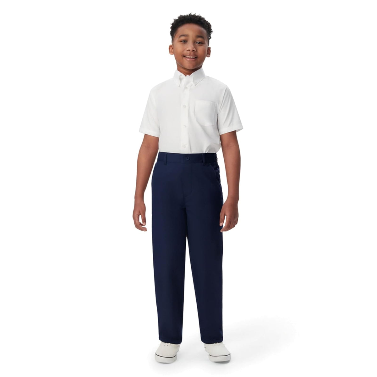 French Toast SK9319 pantalón de uniforme escolar para niño - 18 Amplio - marino