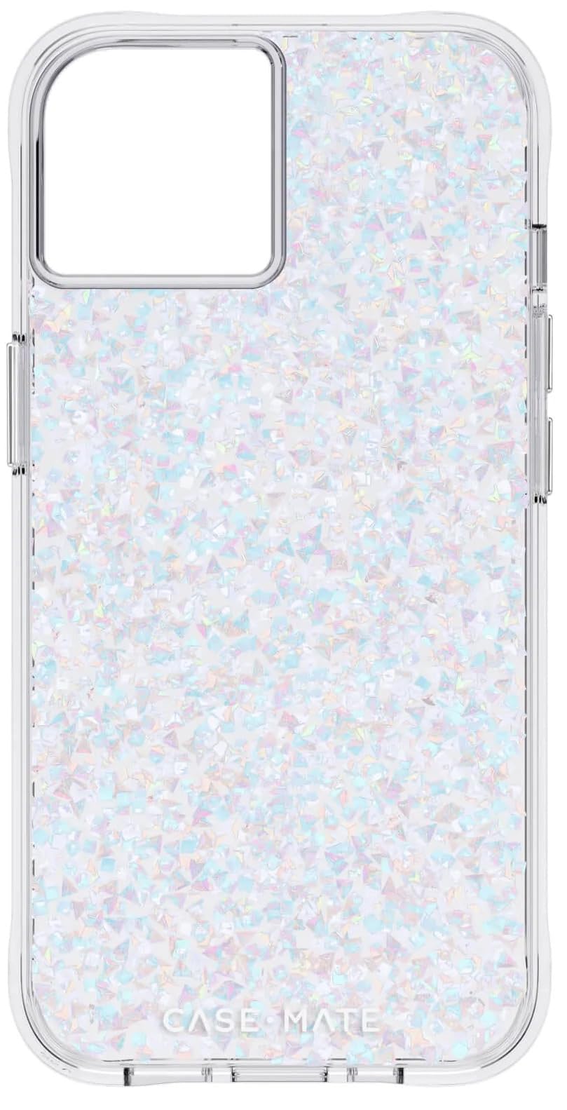 Case-Mate Funda para iPhone 14 con MagSafe - Twinkle Diamond MagSafe