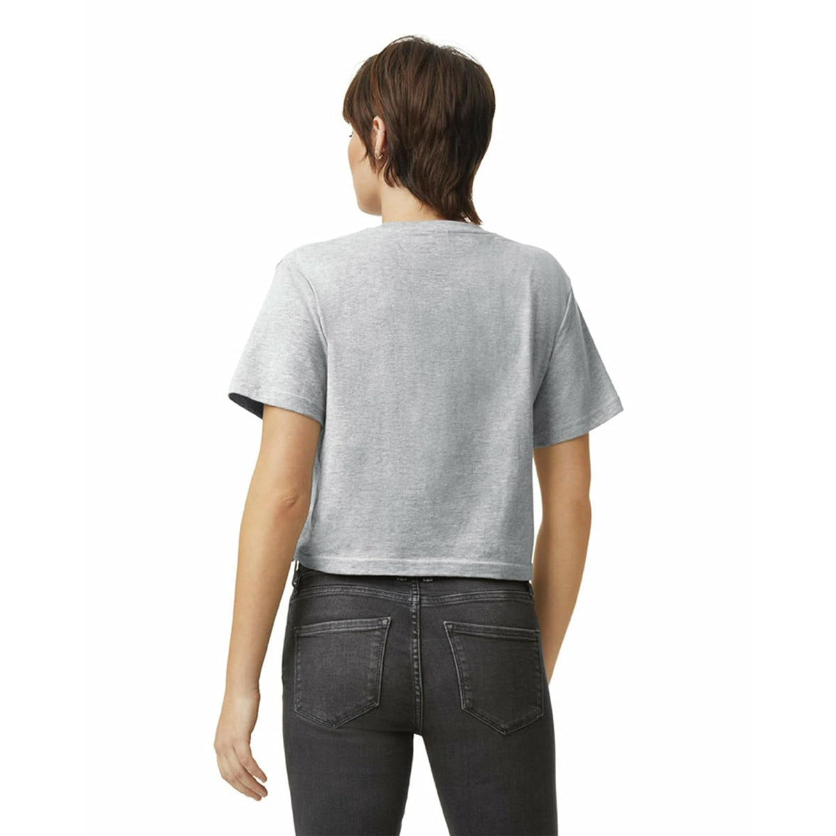 American Apparel Fine Jersey Boxy T-Shirt, Style G102, 2-Pack Camiseta Mujer