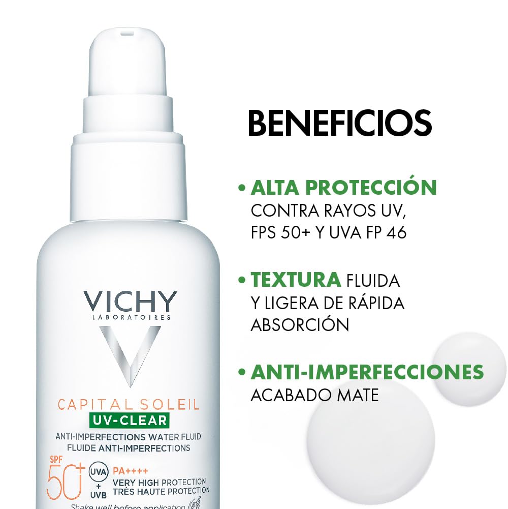 Kit Vichy Normaderm Piel Grasa con Ácido Salicílico Limpieza y Protección Solar