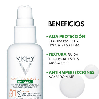 Kit Vichy Normaderm Piel Grasa con Ácido Salicílico Limpieza y Protección Solar