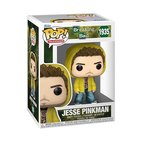 Funko Pop! TV: Breaking Bad - Jesse Pinkman | Mercancía Oficial - Figura de Vinilo Coleccionable para Decoración - Regalo de Cumpleaños para Fans