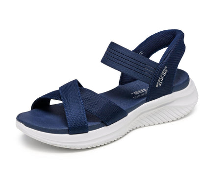 Skechers Sandalias para mujer Ultra Flex 3.0 Never Lindo Manos Libres Slip-ins