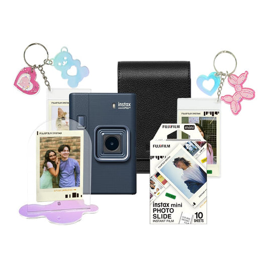 Fujifilm Paq. instax Mini LiPlay+ Azul + Accesorios