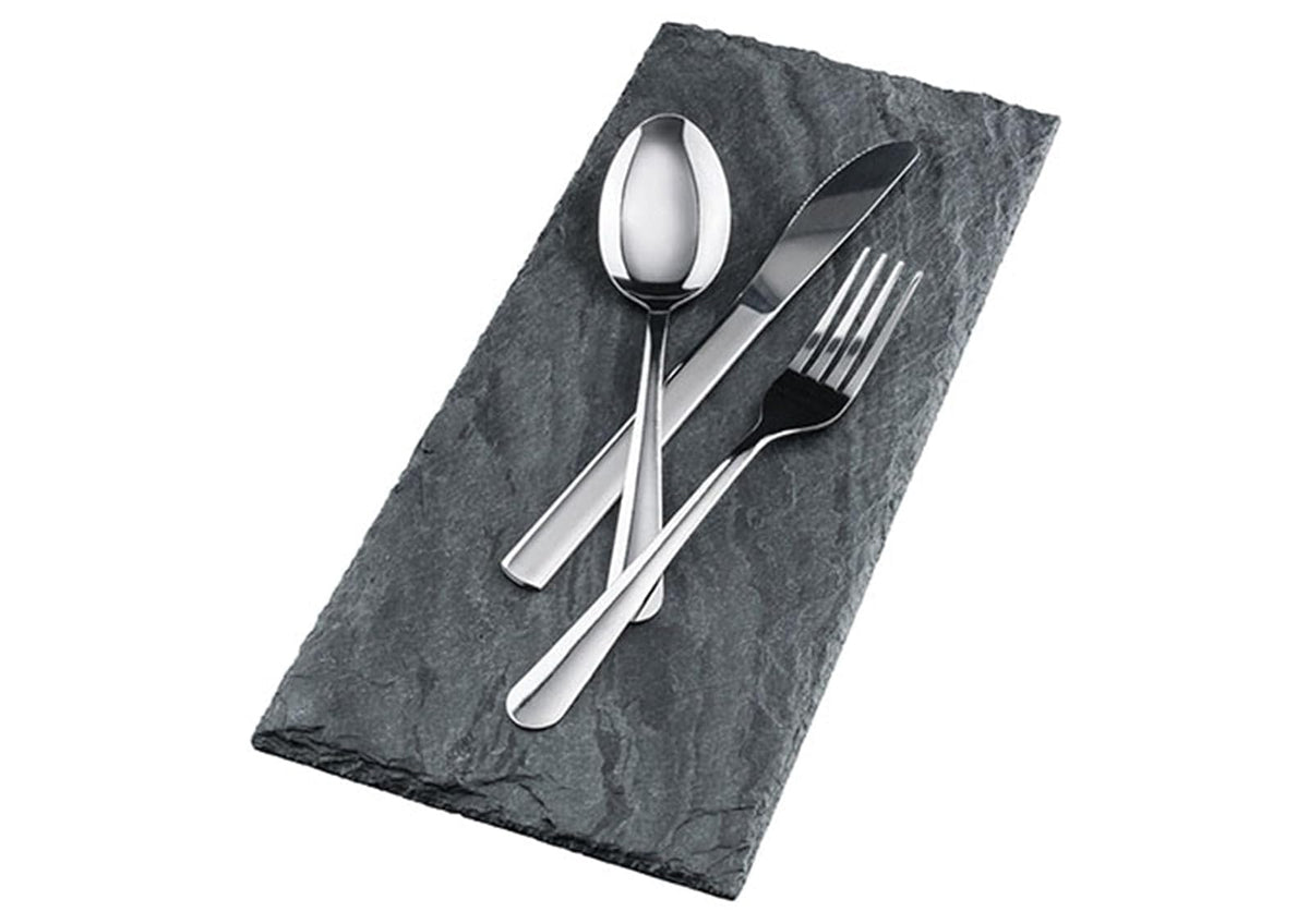 Winco 0002-07 Windsor Oyster - Juego de tenedores (12 piezas, acero inoxidable 18-0)