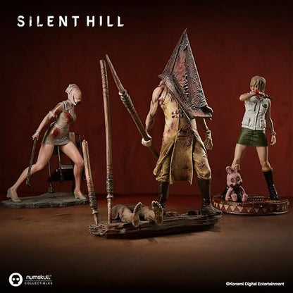 Numskull Silent Hill 2 Figura de pirámide roja 11.6 Pulgadas (29.5 cm) Replica Estatua Coleccionable - Producto Oficial Silent Hill - Edición Limitada