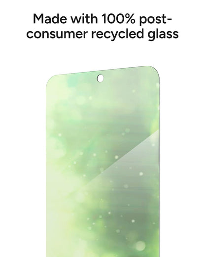 Zagg Glass+ Protector de Pantalla Samsung Galaxy S25 Ultra | Vidrio brillante, resistente a arañazos, 1 pieza, protección 3x más fuerte