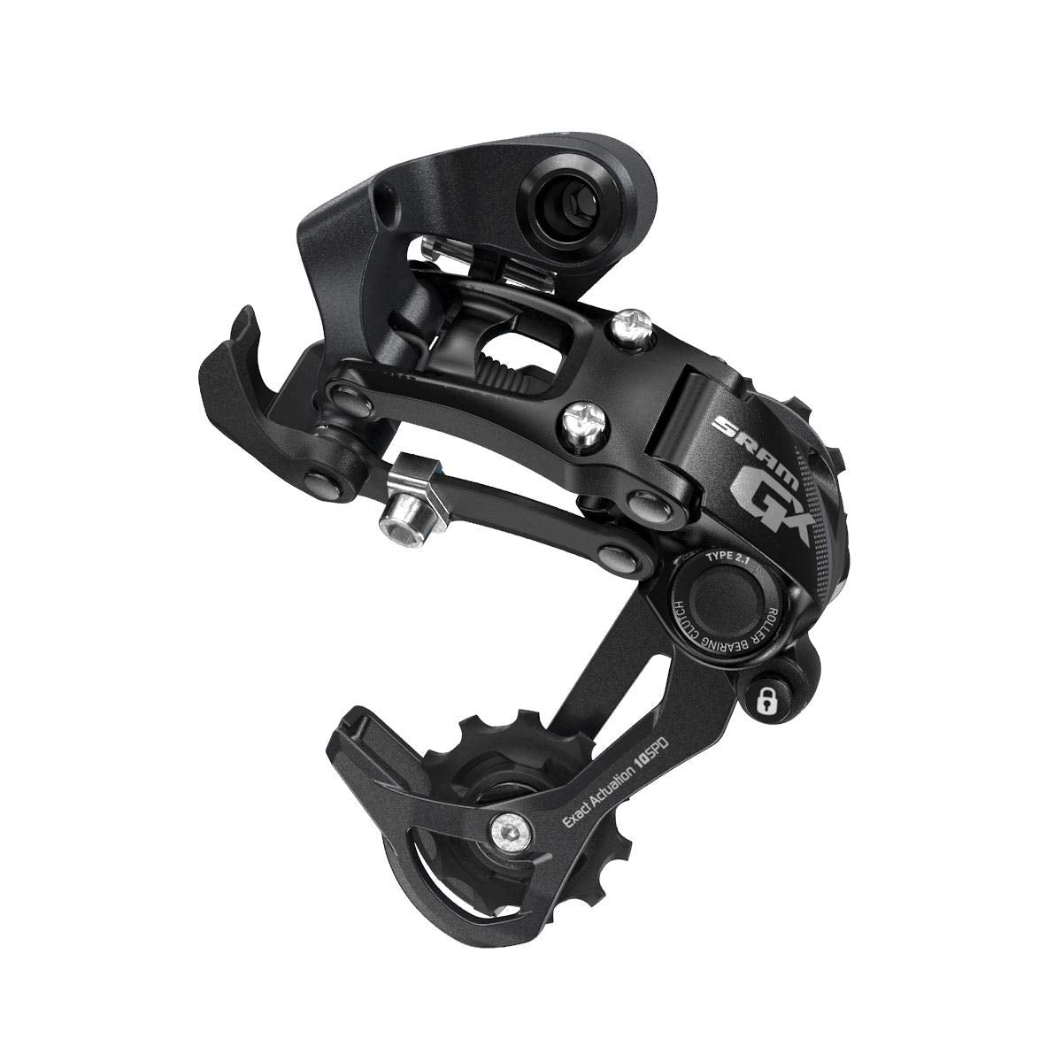 SRAM GX 2 x 10 Tipo de velocidad 2,1 desviador trasero para Bicicleta Montañera - 00,7518.080