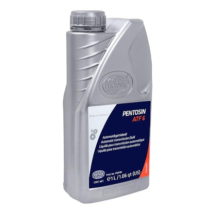 Pentosin 1058106 ATF 6 Fluido de Transmisión Automática Sintético para Audi, Jaguar y Land Rover 1 L, Gris