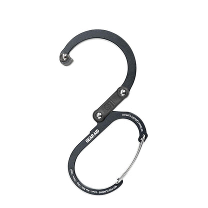Gear Aid HEROCLIP (pequeño) mosquetón y Gancho, para Colgar Bolsas, Bolsos, linternas, cochecitos, Herramientas, Cascos, Botellas de Agua y más, (Color)