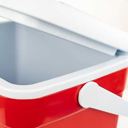 Guateplast - Hielera Portátil de 16 litros (17 QT) | Capacidad 22 para Latas | Cooler | Enfriador Resistente y Liviano | Hielo