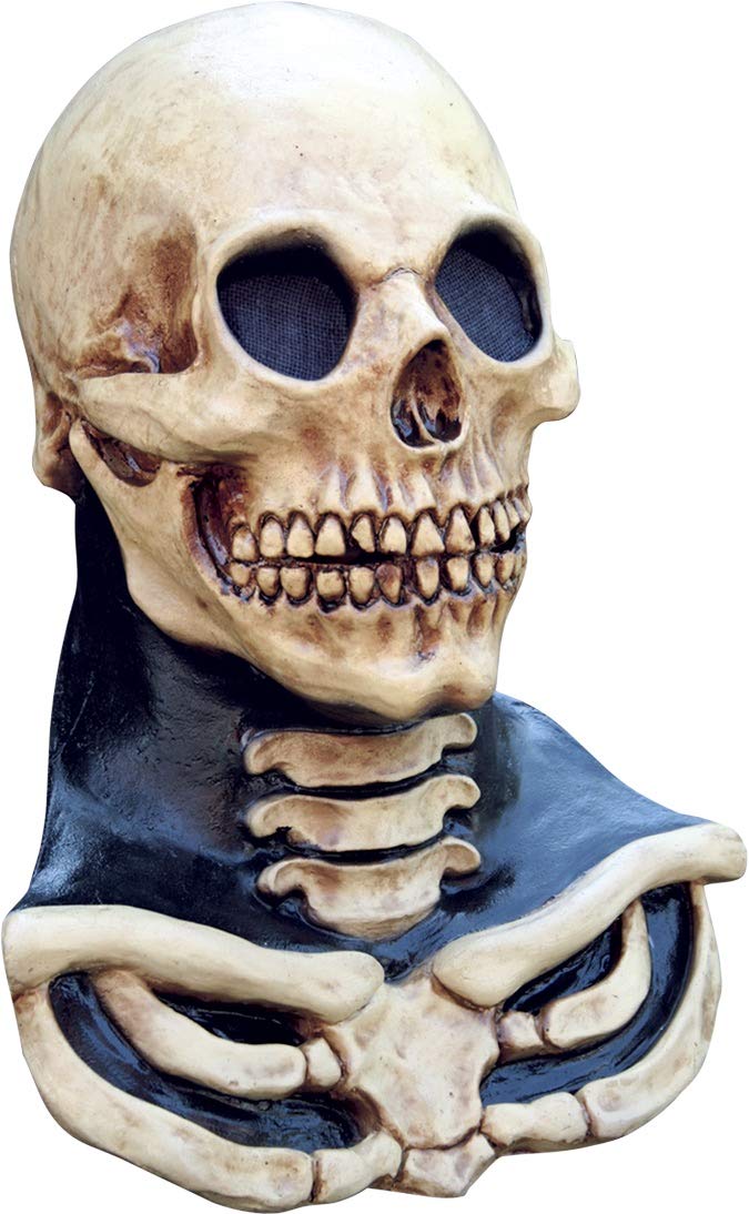 Máscara de Látex de Calavera de la Muerte, Máscaras de Calacas Ideales para Halloween y Día de Muertos