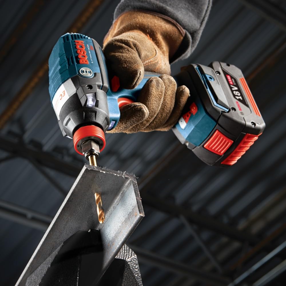 BOSCH TI5IM - Juego de brocas de titanio resistente al impacto (5 unidades)