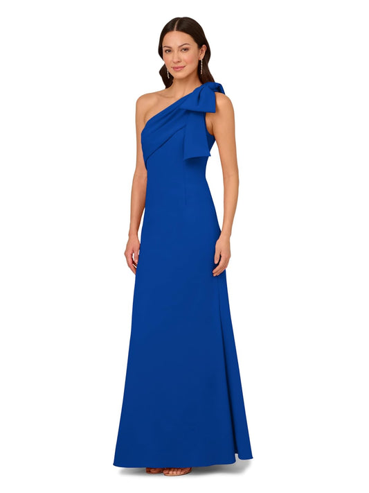 Adrianna Papell Vestido Largo de crepé elástico Vestido para ocasión especialMujer