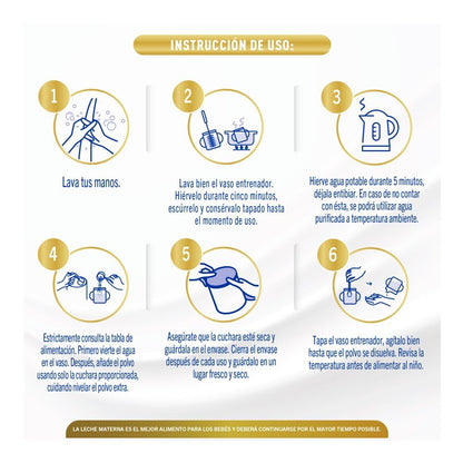 NAN 3 Supreme Pro Alimento Para Niños A Base de Leche, 1 Año, Lata 1.2 kg