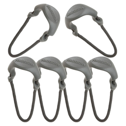 Maxpedition Large Zipper Pulls Pack of 6 Luggage Tag, 4 cm - Gris