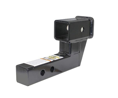 MaxxHaul Elevador de Enganche de Remolque 50397, Receptor de 5 cm, Elevación/Caída de 10 cm, Negro