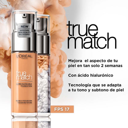 L'Oreal Paris, Base De Maquillaje True Match Tono 5 W So 30Ml