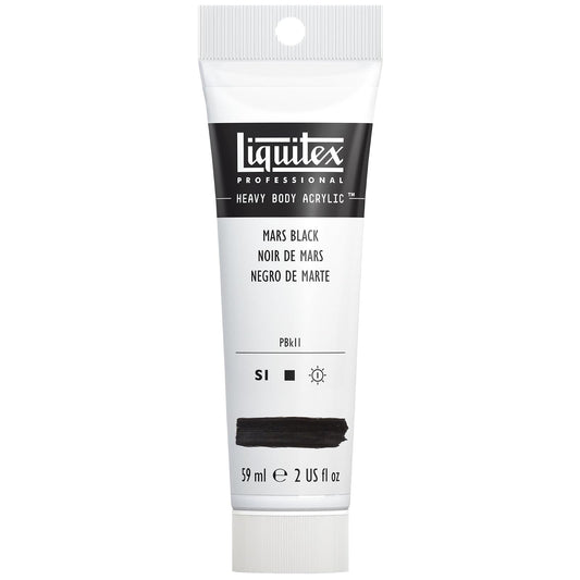 Liquitex Pintura Profesional de Gran Espesor, Tubo de 59 ml, negro Marte