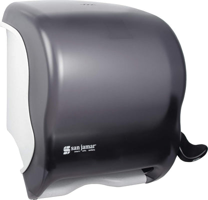 San Jamar Classic Element Dispensador de Toallas de plástico con Palanca, Color Negro Perla