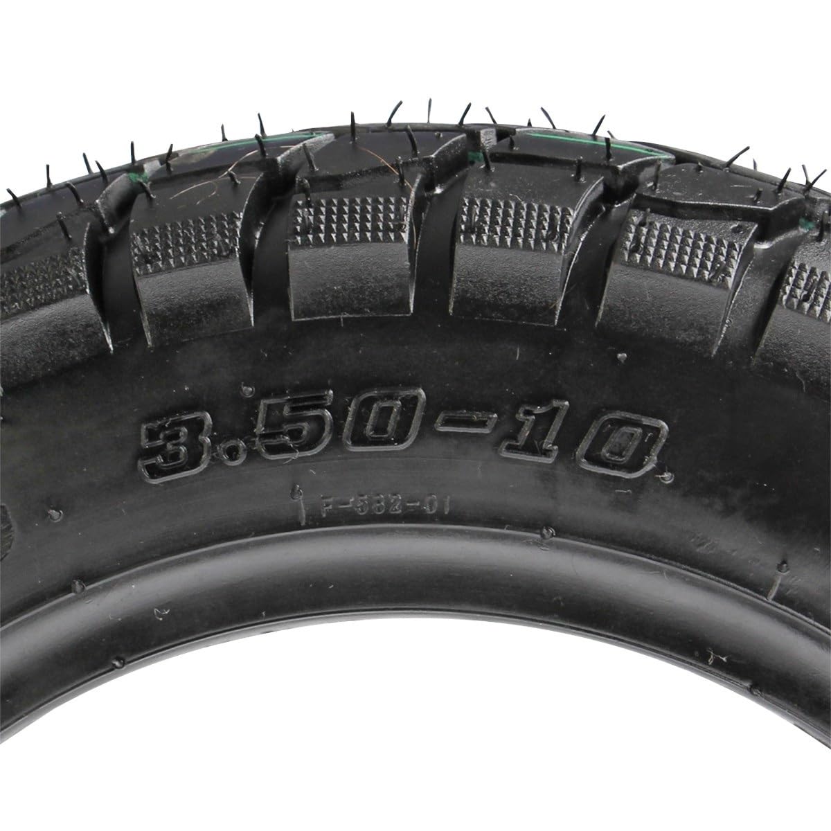 Italika Llanta City Road 3.50-10 TT para Motocicleta Negro