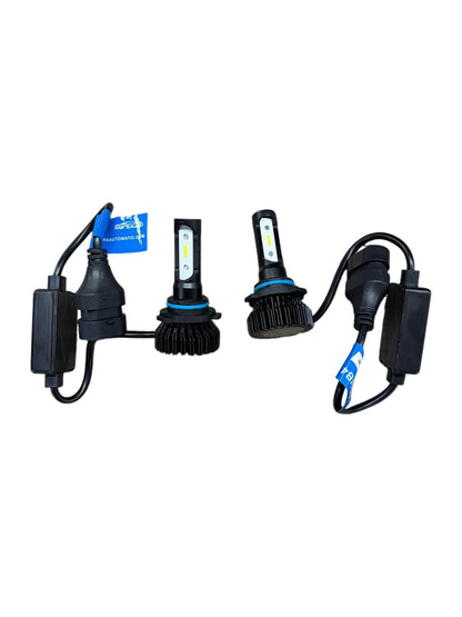 Marsauto Foco LED Antiniebla H10, 6000K Blanco Frío, Paquete de 2 - Headlights(9006 - HB4)