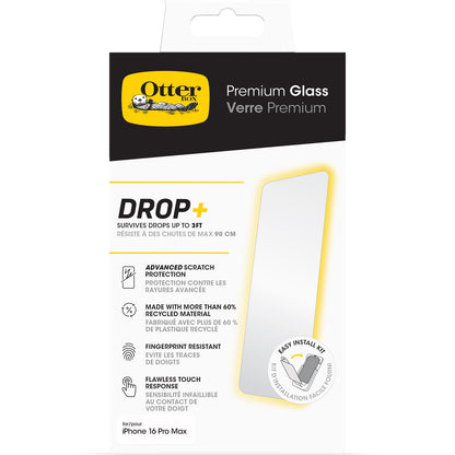OtterBox - Protector de visualización para iPhone 16 Pro Max