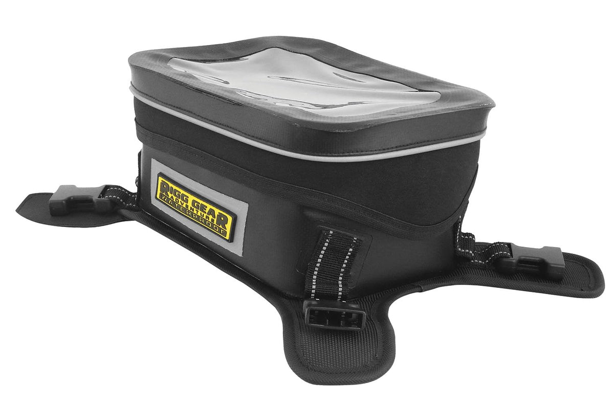 Nelson-Rigg Hurricane Bolsa de Tanque Impermeable para Motocicleta SE-3060, Negro y Gris