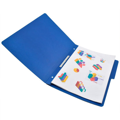Wilson Jones Accopress Carpeta Carta Azul Obscuro, 90 Piezas